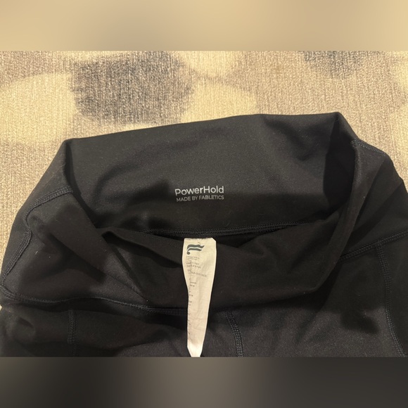 Fabletics Black High-Waisted Power Hold Leggings - Picture 4 of 8